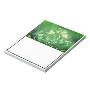 Klaver Zeldzaam Zes Blad Notitieblok