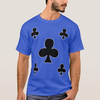 Klaverclubs Pak Spelen D Symbool T-shirt