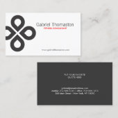 KLAVERONTWERP VISITEKAARTJE (Voorkant / Achterkant)