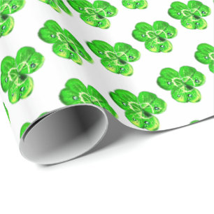 klaverpapier cadeaupapier