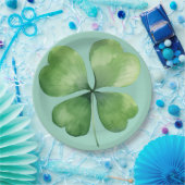 Klavers en Shamrocks in overvloed Papieren Bordje (Feest)