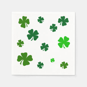 Klavertje Irische St. Patrick's Day Feestservetten Servet