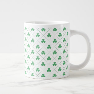 Klavertjespatroon St. Patrick's Day-53224 Extra Grote Beker