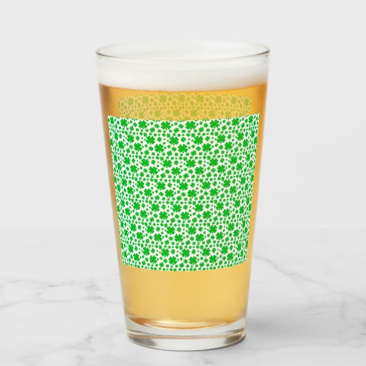 klavertjevier glas (Voorkant gevuld)