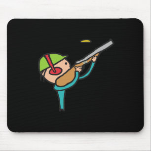 Klay Pigeon Trap Shooting Muismat