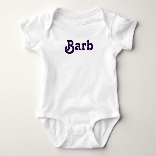 Kleding Baby Barb Romper (Voorkant)