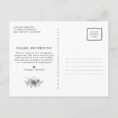 Kleding Boutique Grand Reopening Covid Safety Briefkaart (Achterkant)