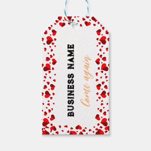 Kleding  cadeaulabel (Voorkant)