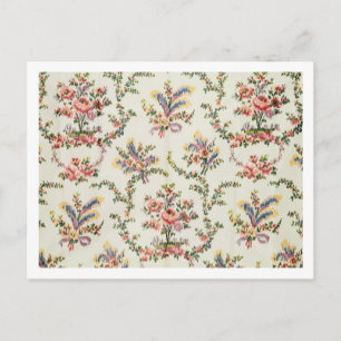 Kleding geweven voor koningin Marie Antoinette bij Briefkaart