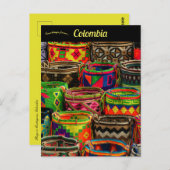 Kleding in Cartagena Colombia Briefkaart (Voorkant / Achterkant)