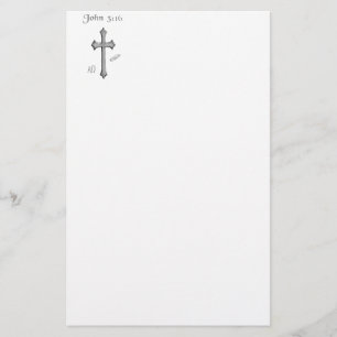 Kleding John 3:16 Briefpapier