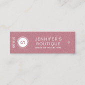 Kleding Labels Klein-Roze Wit (Voorkant)