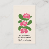 Kleding Labels Klein Visitekaartje Informatiekaartje (Achterkant)