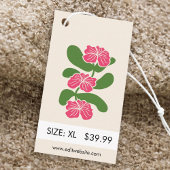 Kleding Labels Klein Visitekaartje Informatiekaartje