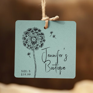 Kleding Labels Kleine Bedrijfs Blauwe Florence Pri