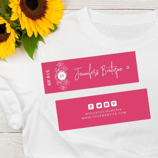 Kleding Labels Kleine Bedrijfs de Labels van de Ce