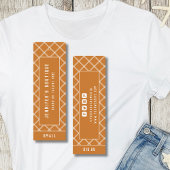 Kleding Labels Kleine Bedrijfs Preppy Label van de