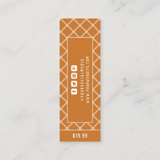 Kleding Labels Kleine Bedrijfs Preppy Label van de (Achterkant)