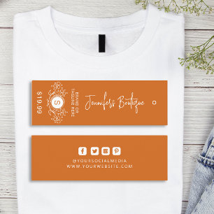 Kleding Labels Kleine Bedrijfscinnameprijzen Label