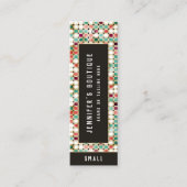 Kleding Labels Kleine BedrijfsRetro Prijs Label (Voorkant)