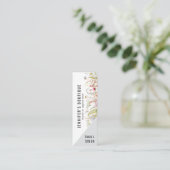 Kleding Labels Kleine Bedrijven Floral Prijs Label (Staand voorkant)