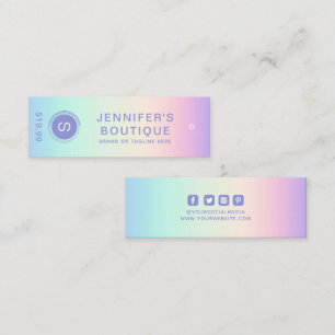 Kleding Labels kleine bedrijven iriserend