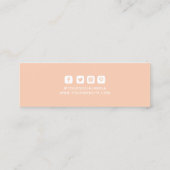 Kleding Labels Kleine Onderneming Abrikozenprijzen (Achterkant)