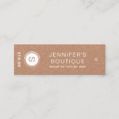 Kleding Labels Kleine Onderneming Abrikozenwit (Voorkant)