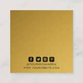 Kleding Labels Kleine Onderneming Gold Florence Pr (Achterkant)