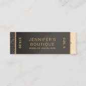 Kleding Labels Small Business Gold Luxury Shimmer (Voorkant)