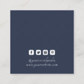 Kleding Labels Small Business Swan Baby Cute (Achterkant)