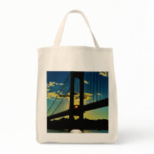 Kleding: NY Elevation Verrazzano Bridge Zonsonderg