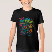 kleding | TE COOL VOOR SCHOOL Tri-Blend Shirt (Voorkant)