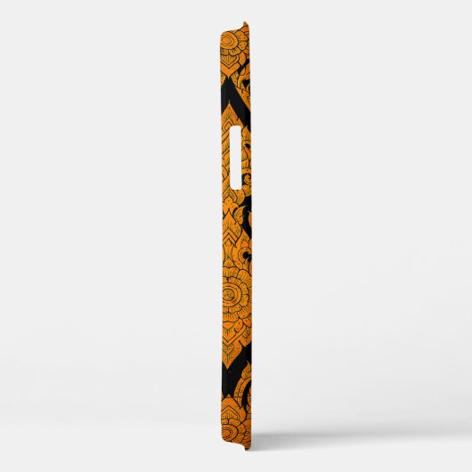 Kleding Thai patroonsnijdend afbeelding van lotus Case-Mate iPhone Case (Achterkant / Rechts)
