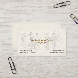  kleding Thrift Shop Store Visitekaartje