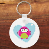 KLEDING:: uil - hoot Sleutelhanger (Voorkant)