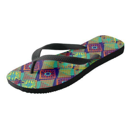 Kleding van Afrikaanse modder geïnspireerd op held Teenslippers (Schuin)