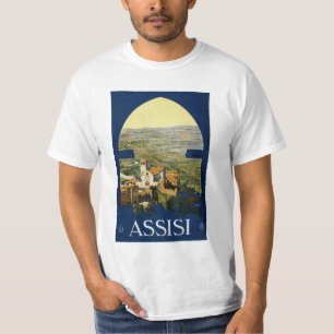 kleding van Assisi Italië T-shirt