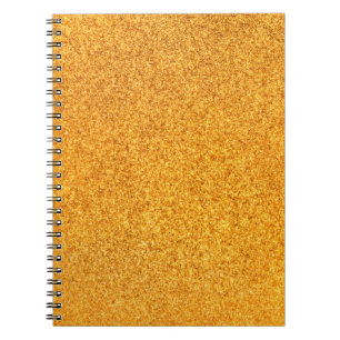 Kleding van de textuur van gouden matte metalen. G Notitieboek