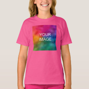 Kleding van meisjes Voeg Afbeelding Wauw roze Sjab T-shirt