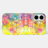 [Kleding van schilder] Onderdruk regenboogkleurig  Case-Mate iPhone Case (Achterkant (horizontaal))