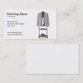 Kleding Visitekaartje (Voorkant / Achterkant)