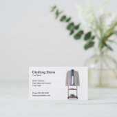 Kleding Visitekaartje (Staand voorkant)