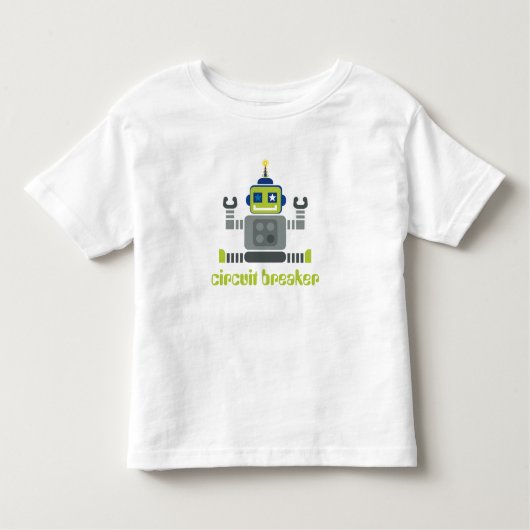 KLEDING VOOR PEUTERS:: robot Kinder Shirts (Voorkant)