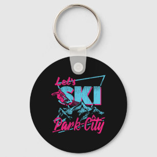 Kleding voor skien in de jaren 80 90 Retro Park Ci Sleutelhanger