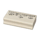 kleding voor wasgoed, kunststempel rubberstempel (Stempel)