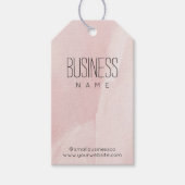 Kleding zwart met hoge schermprijs Label hangen Cadeaulabel (Voorkant)
