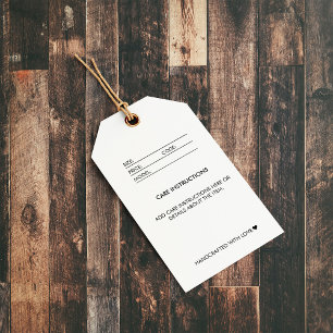 Kleding zwart met hoge schermprijs Label hangen Cadeaulabel