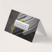 Kledinghangers Visitekaartjes (Achterkant)