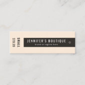 Kledingkleding Labels donkerbruine donkerbruine pr (Voorkant)